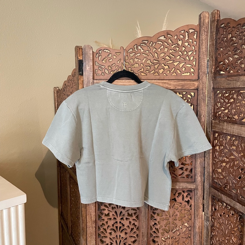 NEW NWT Anine Bing Tori Cropped Sweatshirt - Picture 3 of 3